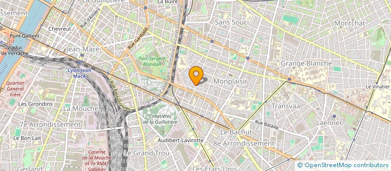 localisation de l'entreprise DELACOULT ET CIE  LYON