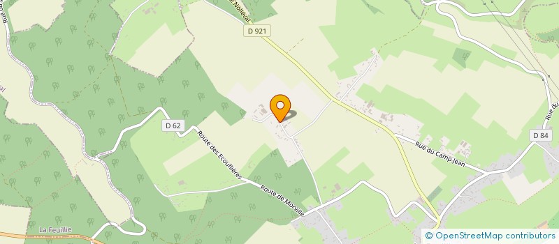 localisation de l'entreprise DELACOUR ET FILS à LA FEUILLIE