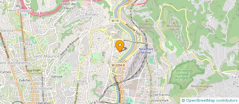 localisation de l'entreprise DELACOURT RENOV à NICE