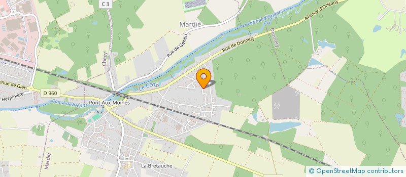 localisation de l'entreprise DELACOUTE PATRIMOINE à MARDIE