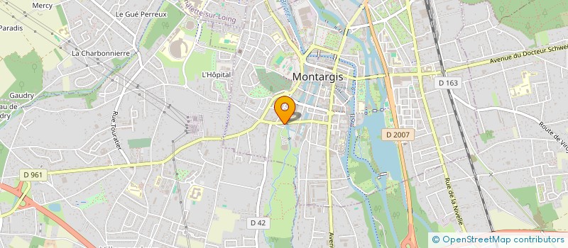 localisation de l'entreprise DELACRESSONNIERE SECURITE à MONTARGIS