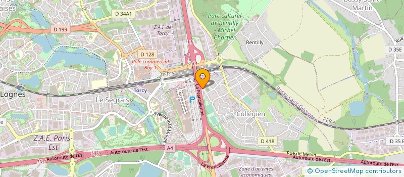 localisation de l'entreprise DELACROIX MEDICAL SERVICE  COLLEGIEN