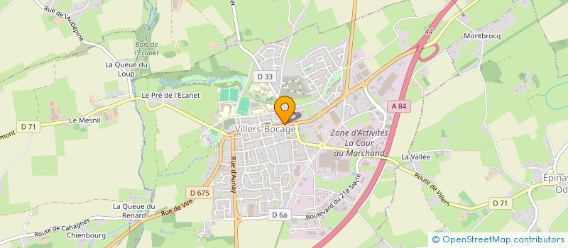 localisation de l'entreprise DELAFONTAINE-LELANDOIS  VILLERS-BOCAGE