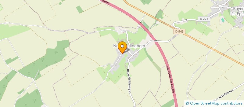 localisation de l'entreprise DELAFORET  NORT-LEULINGHEM