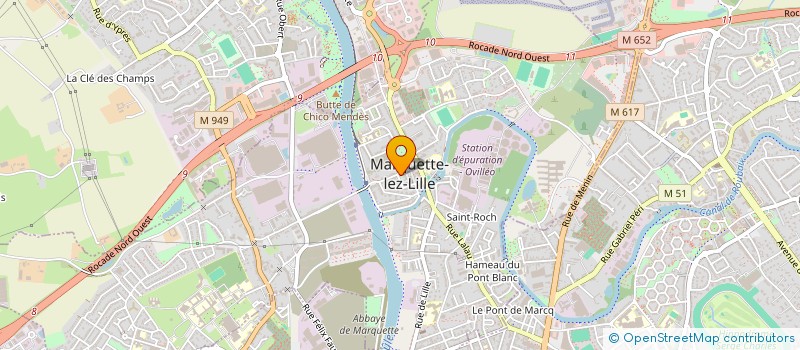 localisation de l'entreprise DELAFORTERIE TRANSACTIONS  MARQUETTE-LEZ-LILLE