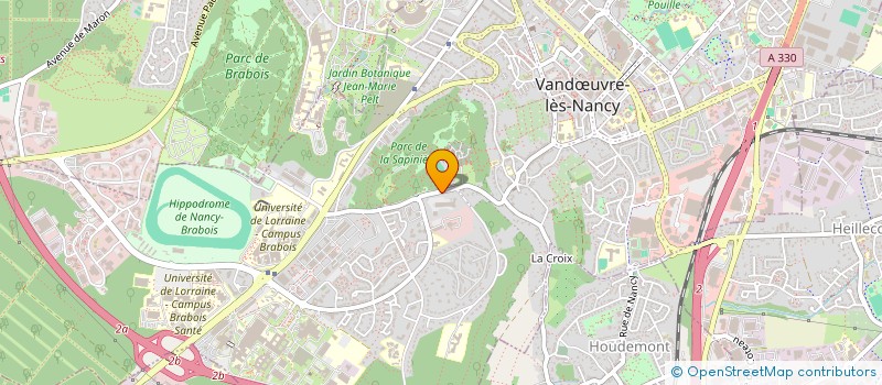 localisation de l'entreprise DELAG INTER REG EDUCA PROMO SANTE GD EST  VANDUVRE-LES-NANCY