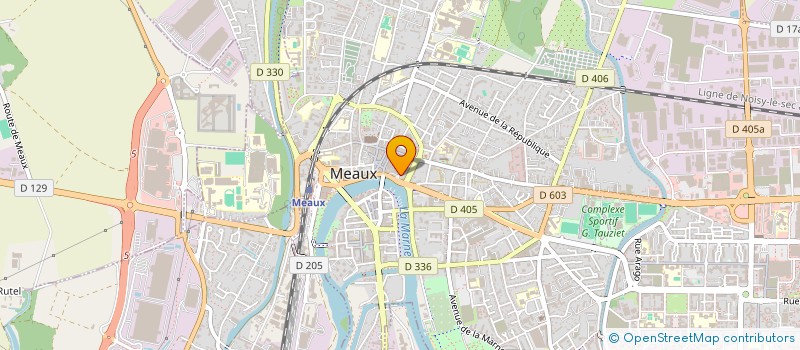 localisation de l'entreprise DELAGARDE  MEAUX