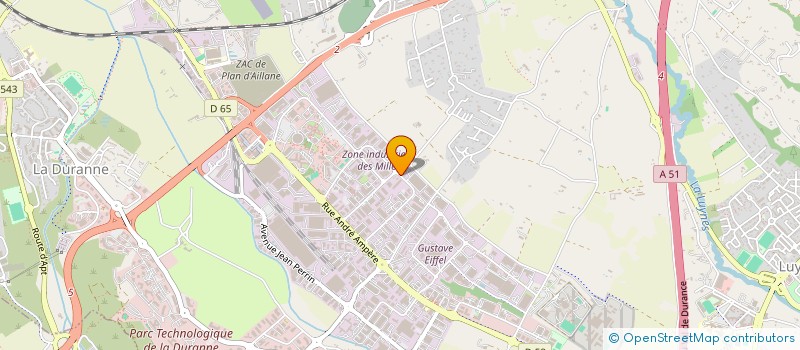 localisation de l'entreprise DELAGARDE INVEST à AIX-EN-PROVENCE