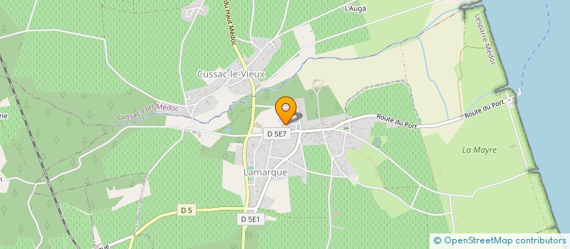 localisation de l'entreprise DELAGE  LAMARQUE