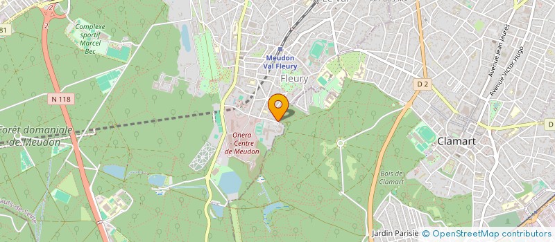 localisation de l'entreprise DELAGE BOIS  MEUDON