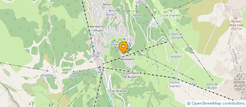 localisation de l'entreprise DELAGE & CO à LES ALLUES