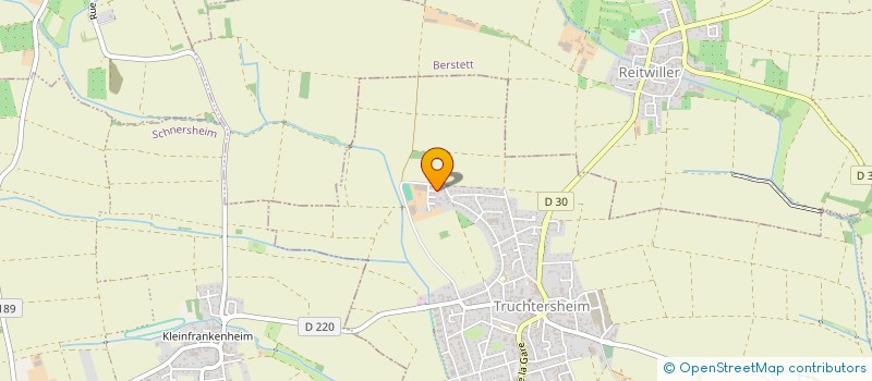 localisation de l'entreprise DELAGE ET ASSOCIES à TRUCHTERSHEIM
