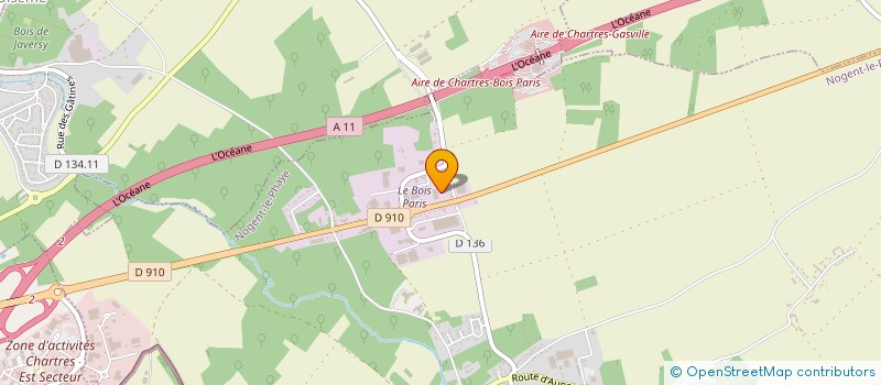 localisation de l'entreprise DELAGE MATERIAUX & PAYSAGES à ILLIERS-COMBRAY