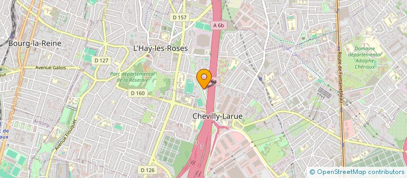 localisation de l'entreprise DELAGE MUSIC  L'HAY-LES-ROSES