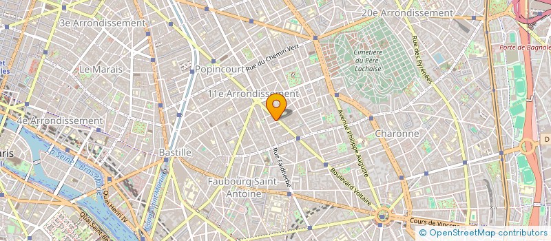 localisation de l'entreprise DELAGNEAU CONSEIL  PARIS