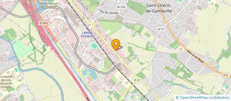 localisation de l'entreprise DELAHAYE CHRISTOPHE  LABEGE