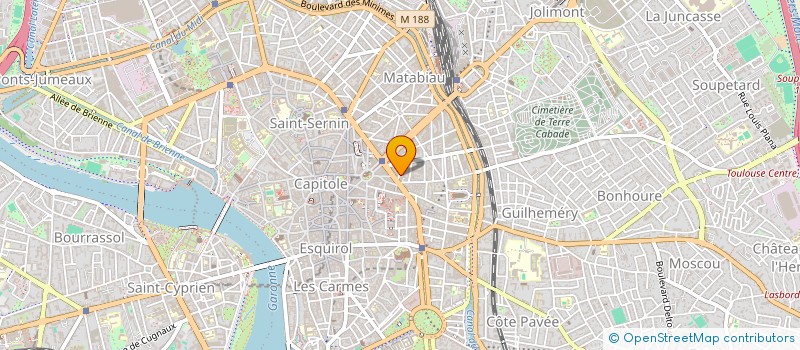 localisation de l'entreprise DELAHAYE IMMOBILIER à TOULOUSE