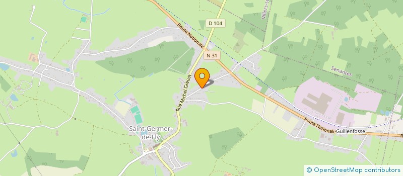 localisation de l'entreprise DELAHAYE JARDINAGE  SAINT-GERMER-DE-FLY