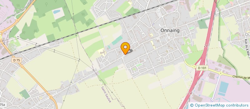 localisation de l'entreprise DELAHAYE SOUDURE TUYAUTERIE INDUSTRIELLE  ONNAING