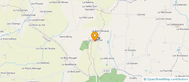 localisation de l'entreprise DELAHAYE TRAVAUX AGRICOLES à MINIAC-SOUS-BECHEREL