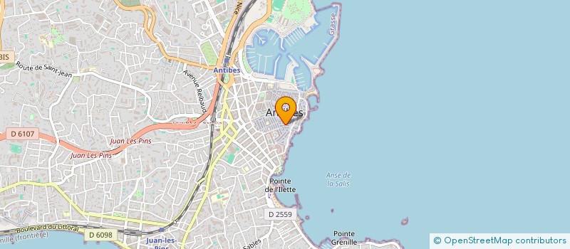 localisation de l'entreprise DELAHOUSSAYE PROVENCE à ANTIBES