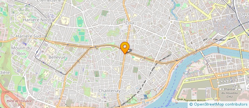 localisation de l'entreprise DELAHOUSSE à NANTES