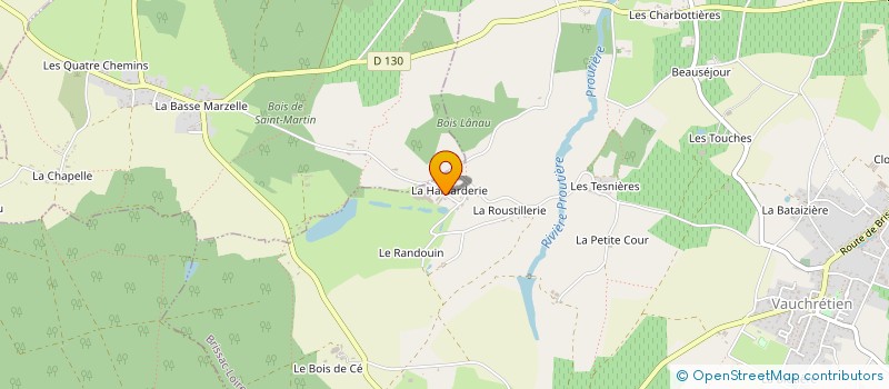 localisation de l'entreprise DELAHOUSSE ET FILS à BRISSAC LOIRE AUBANCE