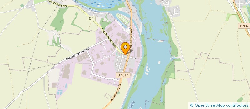 localisation de l'entreprise DELAIGLE TRANSPORTS à PERONNE