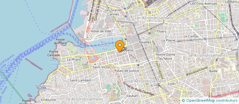 localisation de l'entreprise DELAINI ET FILS à MARSEILLE