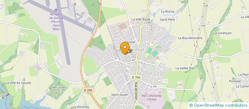 localisation de l'entreprise DELAIRE  PLEURTUIT