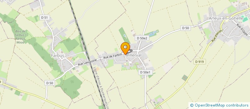 localisation de l'entreprise DELAIT  WILLERVAL