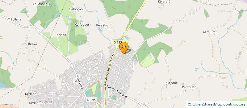 localisation de l'entreprise DELAITRE PATRIMOINE  SURZUR