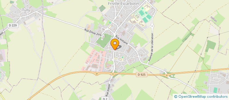 localisation de l'entreprise DELAITTRE ET CIE à FRIVILLE-ESCARBOTIN