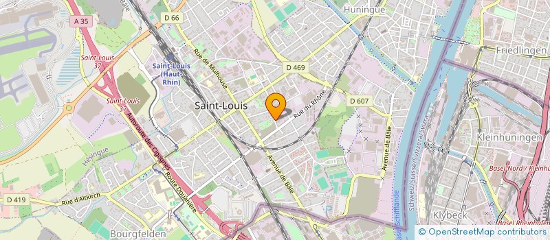 localisation de l'entreprise DELAL à SAINT-LOUIS