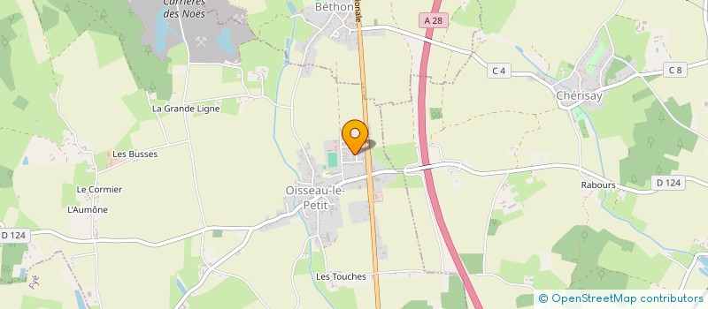 localisation de l'entreprise DELALANDE LONDOS à OISSEAU-LE-PETIT