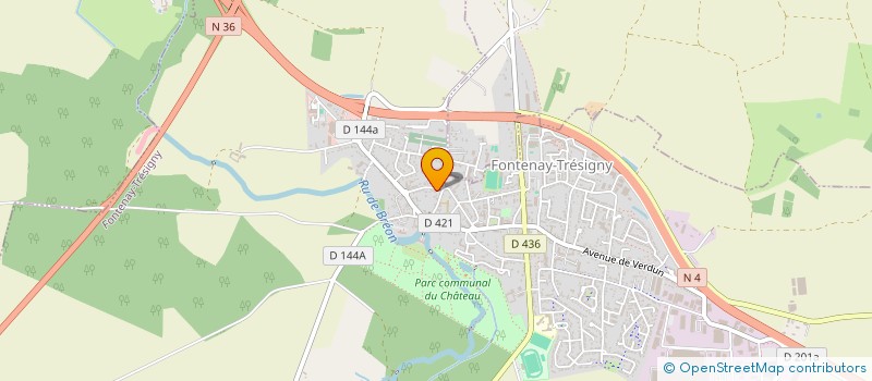 localisation de l'entreprise DELALANDRE ET FILS à FONTENAY-TRESIGNY