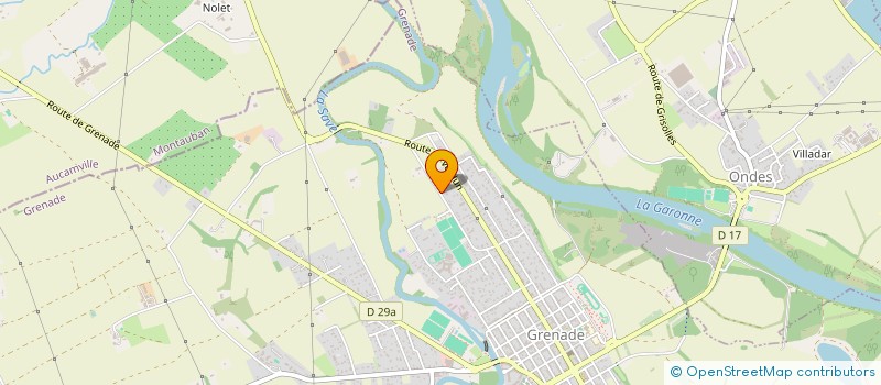 localisation de l'entreprise DELALLEAU ET FILS  GRENADE