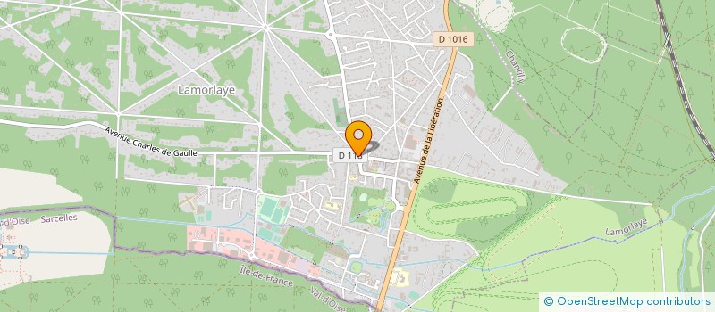 localisation de l'entreprise DELALLEU  LAMORLAYE