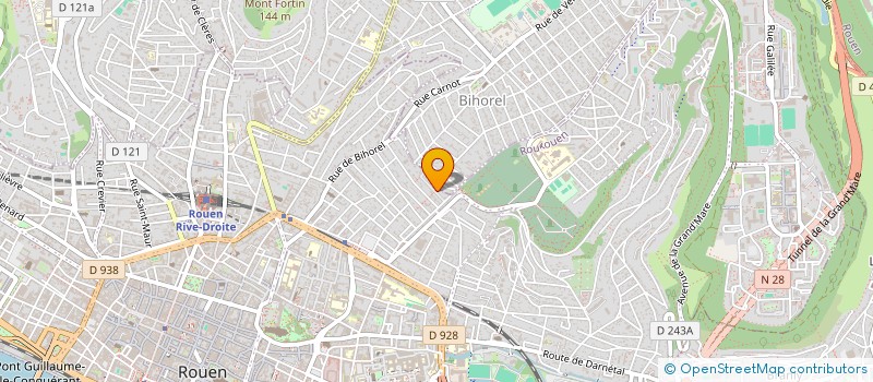 localisation de l'entreprise DELAMARC à ROUEN