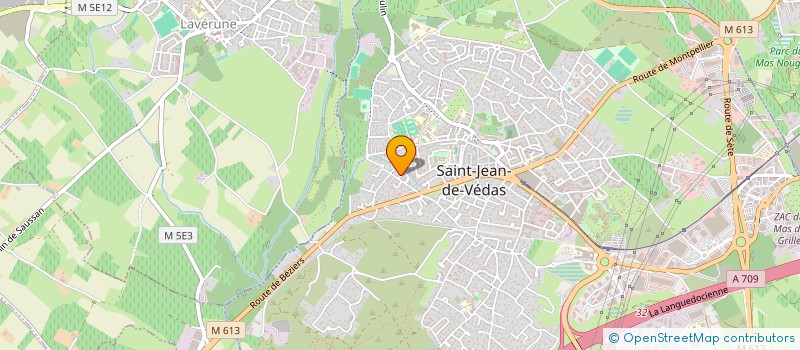 localisation de l'entreprise DELAMARE  SAINT-JEAN-DE-VEDAS