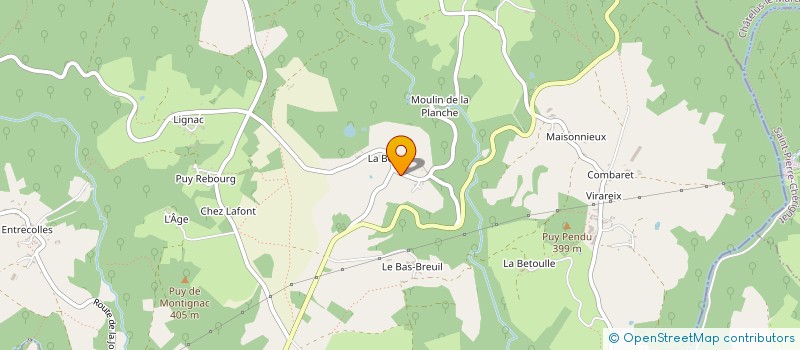 localisation de l'entreprise DELAMARE DISTRIBUTION à LES BILLANGES