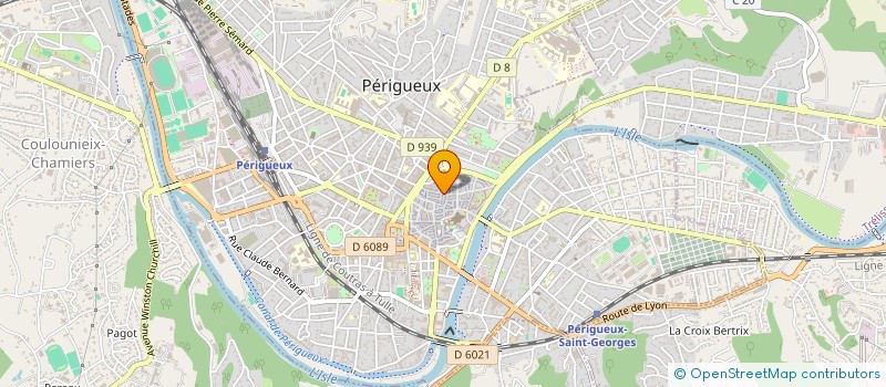 localisation de l'entreprise DELAMARE EXPERTISE AUTO à PERIGUEUX