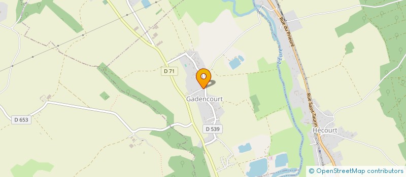 localisation de l'entreprise DELAMARE FRERES ENTREPRISE GENERALE DE BATIMENT à GADENCOURT