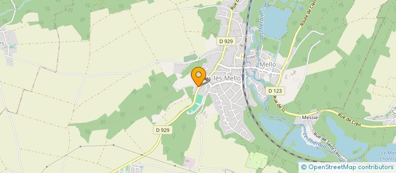 localisation de l'entreprise DELAMARE IMMO  CIRES-LES-MELLO