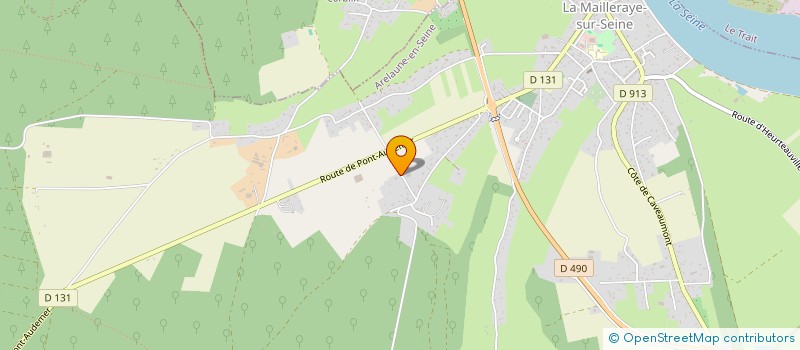 localisation de l'entreprise DELAMARE RENOVATION  ARELAUNE-EN-SEINE