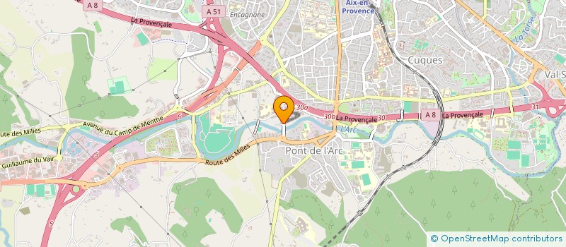 localisation de l'entreprise DELAMARE VTC AIX à AIX-EN-PROVENCE