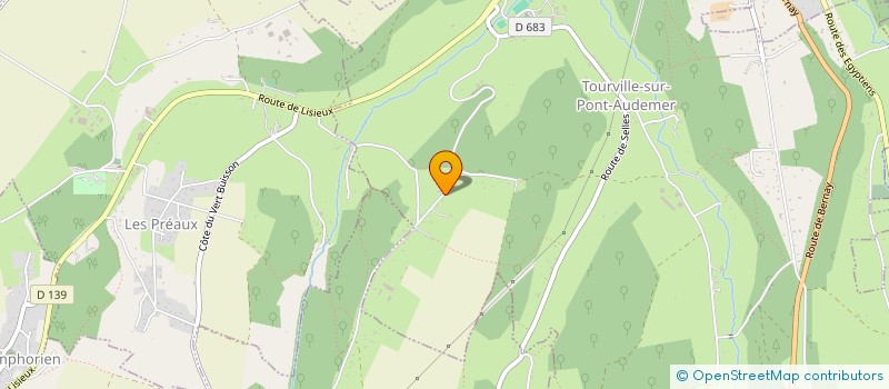 localisation de l'entreprise DELAMARE - WOODYWOOD-CUTTER  TOURVILLE-SUR-PONT-AUDEMER