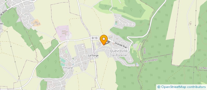 localisation de l'entreprise DELAMARRE  SAINT-AUBIN-CELLOVILLE