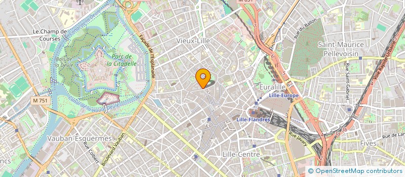 localisation de l'entreprise DELAMBRE CORPORATION à LILLE