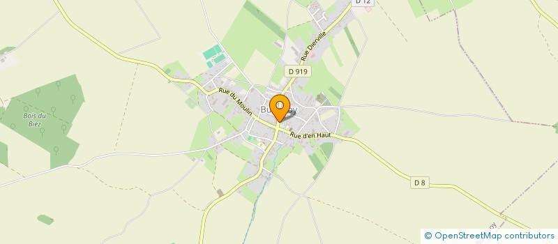 localisation de l'entreprise DELAMBRE - WITRANT  BUCQUOY